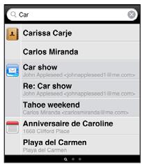 APPLE IPHONE OS 3.0 - Recherche - 1