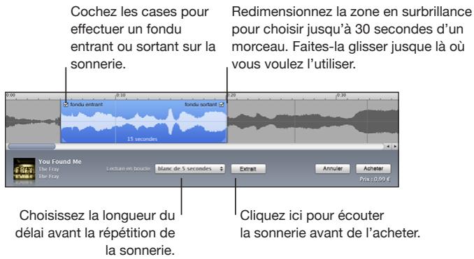 APPLE IPHONE OS 3.0 - Création d'une sonnerie : - 1