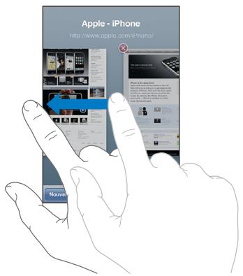 APPLE IPHONE OS 3.0 - Ouverture de plusieurs pages - 1