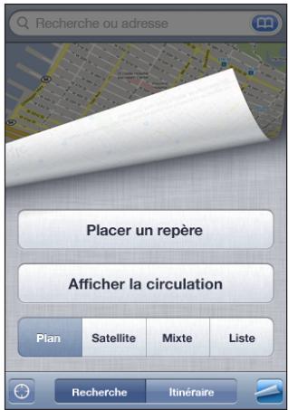 APPLE IPHONE OS 3.0 - Recherche et visualisation de lieux - 4