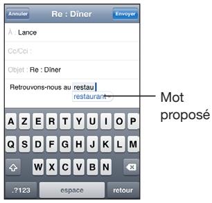 APPLE IPHONE OS 3.0 - Dictionnaire - 1