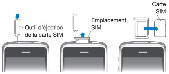 APPLE IPHONE OS 3.0 - Éjection de la carte SIM - 1