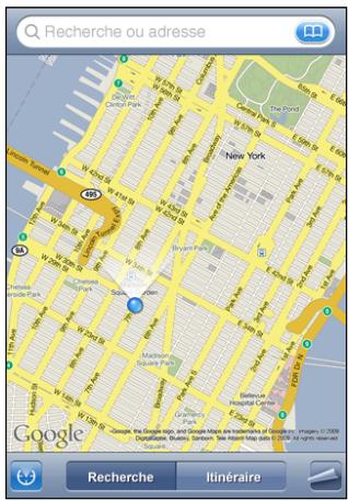 APPLE IPHONE OS 3.0 - Boussole et Plans - 2