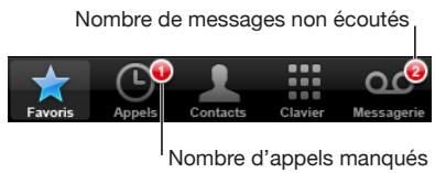 APPLE IPHONE OS 3.0 - Consultation de votre messagerie vocale - 1