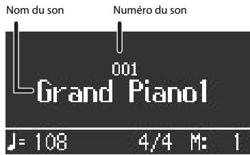 ROLAND HP307-PE - Appuyez sur le bouton [piano] - 1