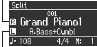 ROLAND HP307-PE - Appuyez plusieurs fois sur le bouton [twin piano] - 1