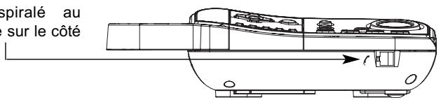 ALCATEL TEMPORIS 57 - Branchement du combiné - 1