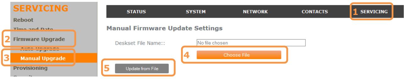 ALCATEL CONFERENCE IP1850 - Mise à jour du Firmware - 1