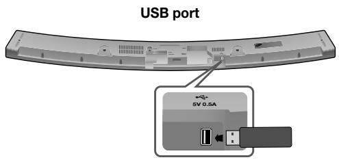 SAMSUNG HW-J6001 - USB - 1