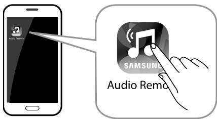 SAMSUNG HW-J6001 - Accessing the Samsung Audio Remote App - 1