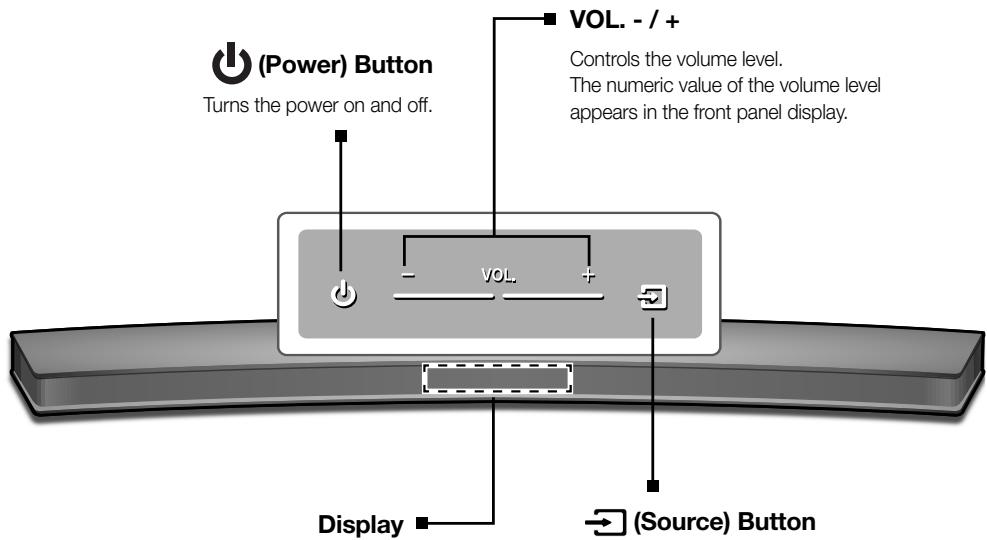 SAMSUNG HW-J6001 - TOP / FRONT PANEL - 1