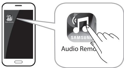 SAMSUNG HW-J6001 - Accès à l'application samsung audio remote - 1