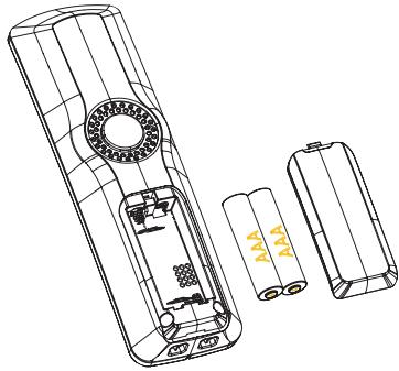 ALCATEL VERSATIS C350 - Mise en place des batteries et première charge - 1