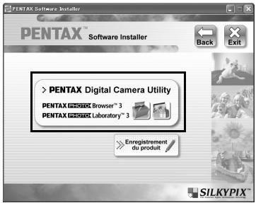 PENTAX K10D - Sélectionnez la langue sur l'écran qui apparait. - 2