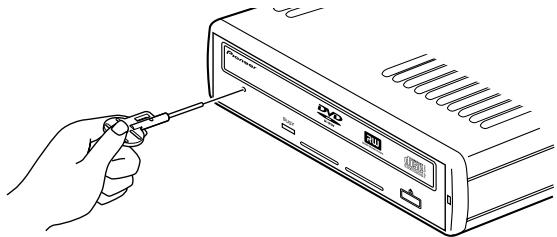 PIONEER DVR-S606 - Manuelles Auswerfen von Discs - 1