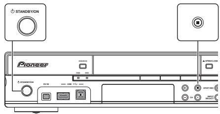 PIONEER DVR-560H-S - L'image se fige et les touches du panneau avant et du boîtier de télécommande sont sans effet - 1