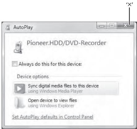 PIONEER DVR-560H-S - Raccordez l'ordinateur par le câble USB. - 1