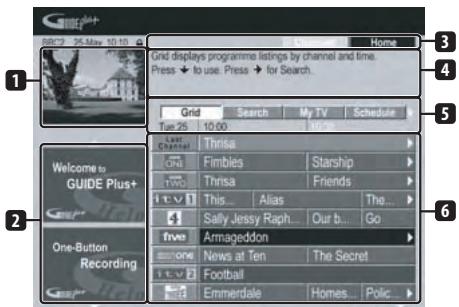 PIONEER DVR-560H-S - Utilisation du système GUIDE Plus+™ - 1