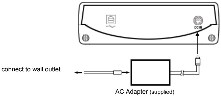 PIONEER DVR-X122 - AC Adapter Connection - 1
