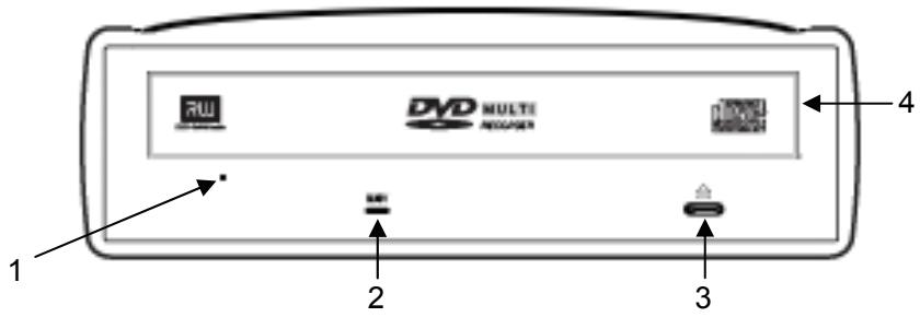 PIONEER DVR-X122 - Front View - 1