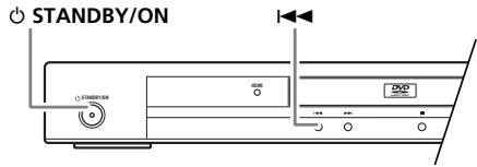 PIONEER DV-610AV-S - Commutation de la sortie video au balayage entrelacé par les commandes de la face avant - 1