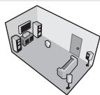 PIONEER DV-610AV-S - Betätigen Sie ↑/↓ (Cursor aufwärts/ abwärts) zur Wahl eines Lautsprechers. - 3
