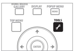 PIONEER BDP-LX08 - Affichez le menu Tools. - 1