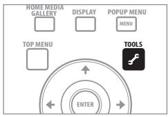 PIONEER BDP-LX08 - Affichez le menu TOOLS. - 1