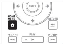 PIONEER BDP-LX08 - Lorsque la lecture est arrêtée, affichez la page Home Menu. - 1