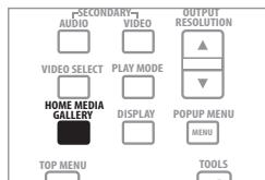 PIONEER BDP-LX08 - Appuyez sur HOME MEDIA GALLERY pour afficher la page Home Media Gallery. - 1
