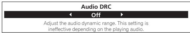 PIONEER BDP-LX08 - Reglez le paramètre. - 2