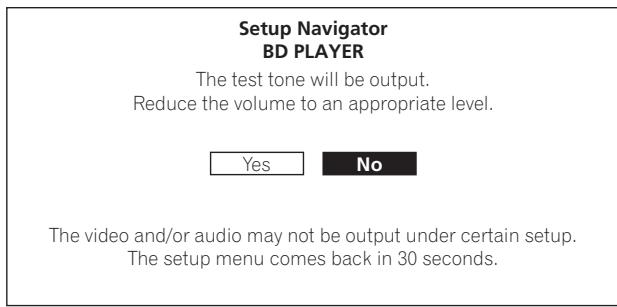 PIONEER BDP-LX08 - Émettez les tonalités d'essay. - 1