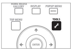 PIONEER BDP-LX08 - Pendant la lecture, affichez le menu TOOLS. - 1