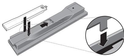 PIONEER BDP-150-K - Close the rear cover. - 1