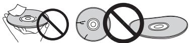 PIONEER BDP160K - Behandeling van de discs - 1