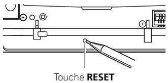 PIONEER DEH-P55BT - Retirez la face avant. - 1