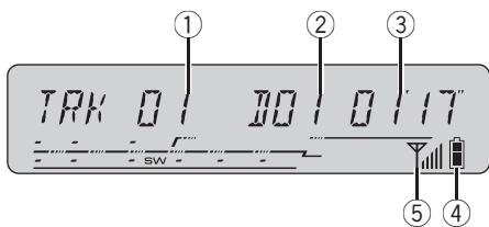 PIONEER DEH-P55BT - Écoute d'un CD - 1
