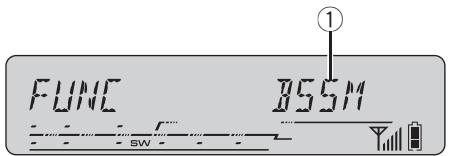 PIONEER DEH-P55BT - Mise en mémoire séquentielle des stations les plus fortes - 1