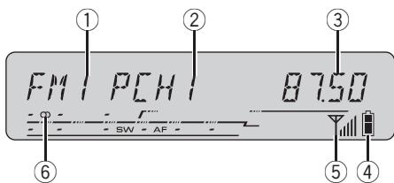 PIONEER DEH-P55BT - Écoute de la radio - 1