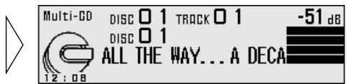 Multi-CD DISC 0 1 TRACK 0 1 -51 dB DISC 0 1 ALL THE WAY... A DECA 12:08