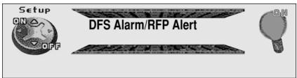 PIONEER DEH-P920R - Activating the DFS Alarm Feature - 4