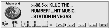PIONEER DEH-P920R - Recalling Preset Radio Text - 4