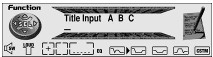 PIONEER DEH-P920R - Select the desired mode. (Refer to next section, "Detailed Setting Menu Functions".) - 3