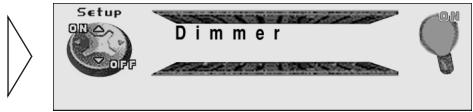 PIONEER DEH-P920R - Setting the Dimmer (Dimmer) - 1