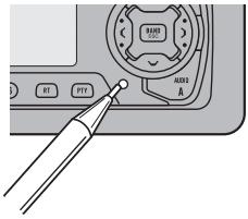 PIONEER DEH-P920R - Réinitialisation du microprocesseur - 1