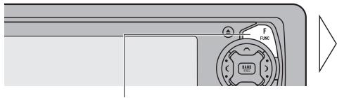 PIONEER DEH-P920R - Frappe du nom de l'entrée AUX - 1