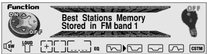 PIONEER DEH-P920R - Mémoire des meilleures stations (Best Stations Memory) - 4