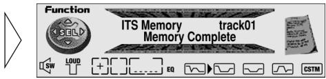 PIONEER DEH-P920R - ITS Programming (ITS Memory) - 1