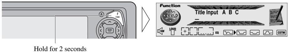 PIONEER DEH-P920R - Enter the Detailed Setting Menu. - 1