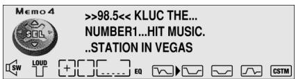 PIONEER DEH-P920R - Storing Radio Text in Memory - 3